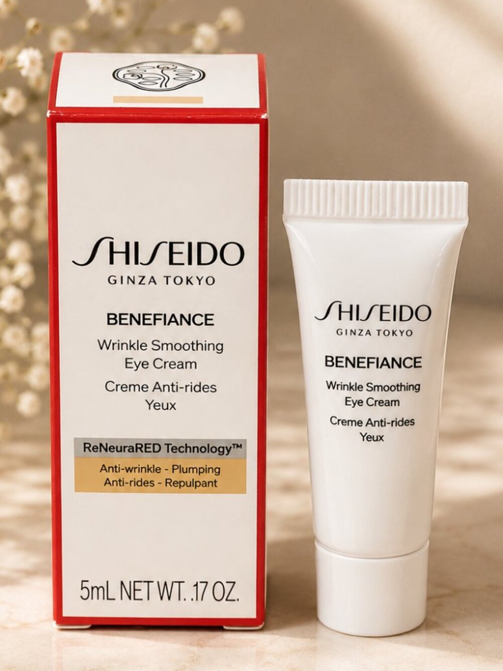 Shiseido Benefiance Wrinkle Smoothing Eye Cream - 5mL